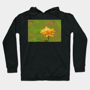 A Yellow Butterfly Hoodie